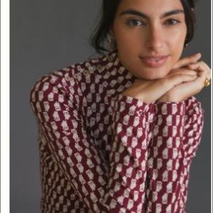 Cute Anthropologie owl turtleneck. NWOT
